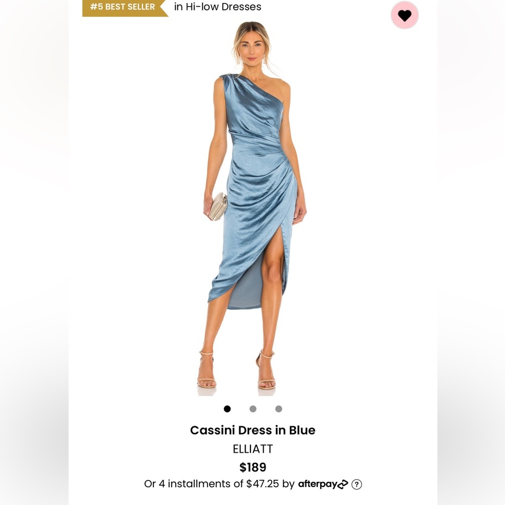 Revolve best seller dress! Cassini dress in blue - Elliatt